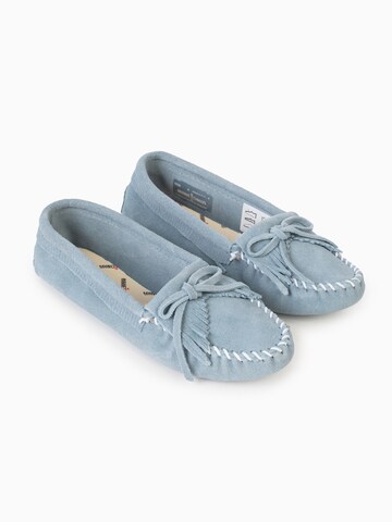 Mocassin 'Kilty' Minnetonka en bleu