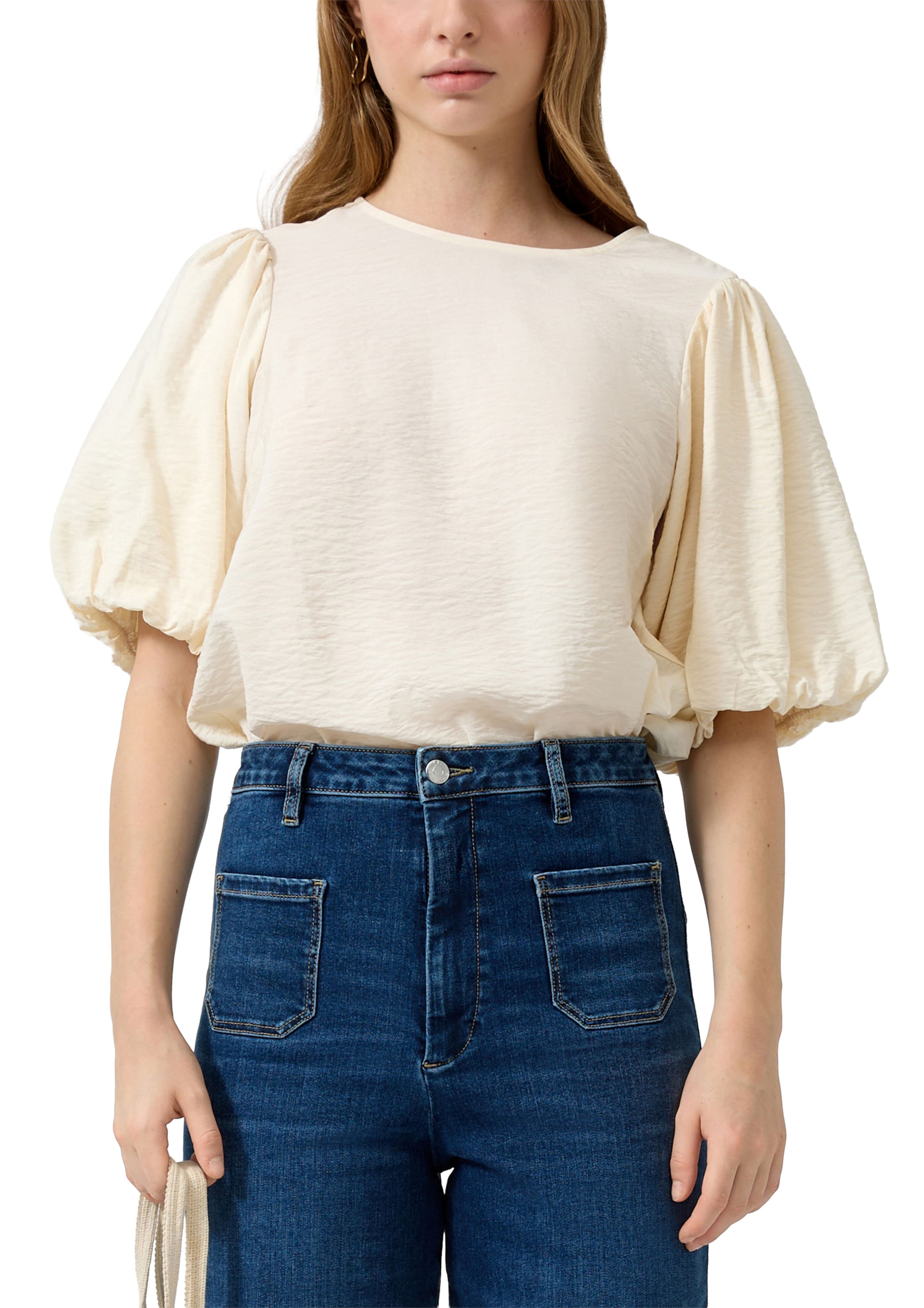 Chemisier ' ' QS en beige