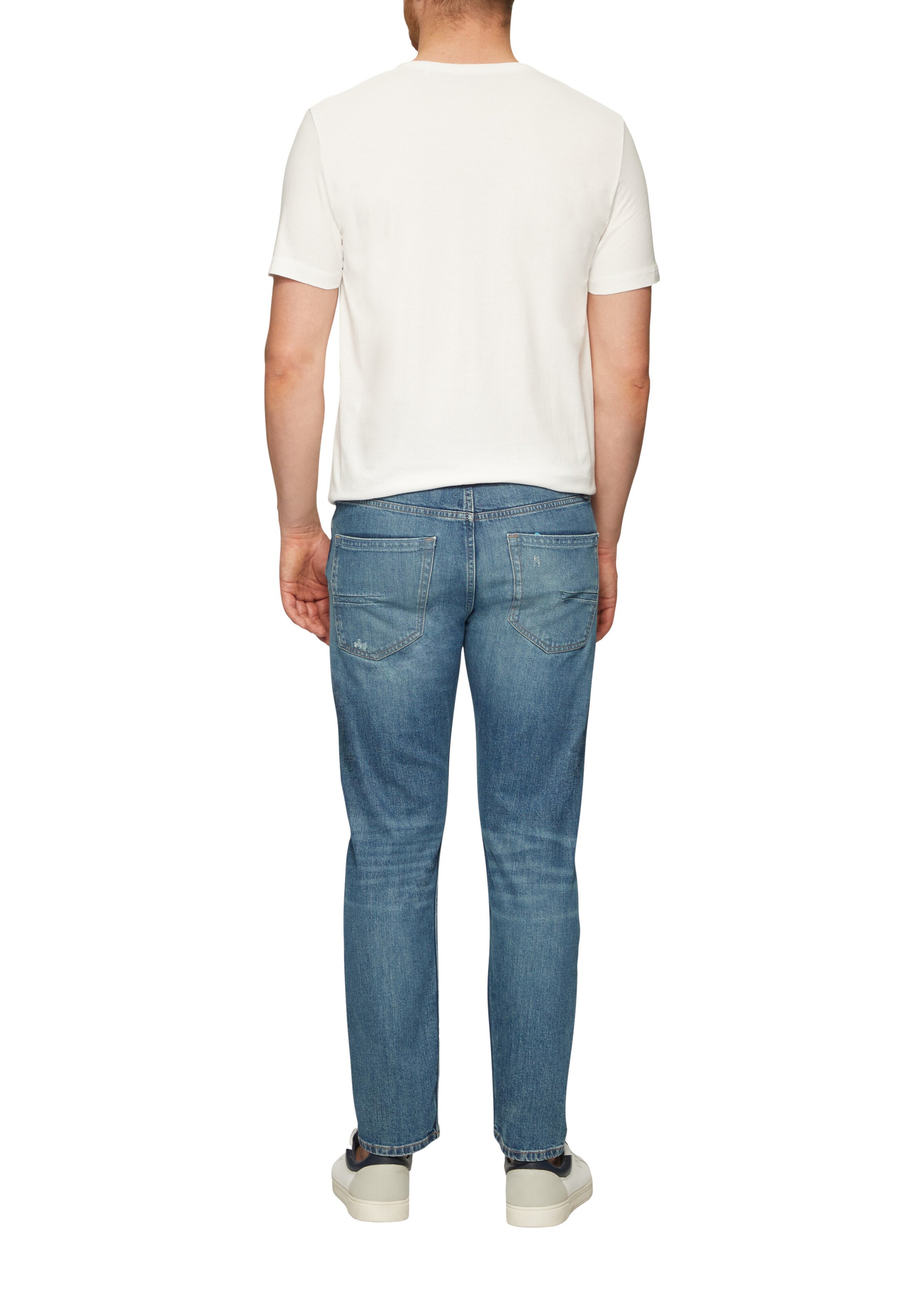 s.Oliver Zwężany krój Jeansy 'Mauro' w kolorze niebieski