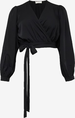 Guido Maria Kretschmer Curvy - Blusa 'Kimia' en negro: frente