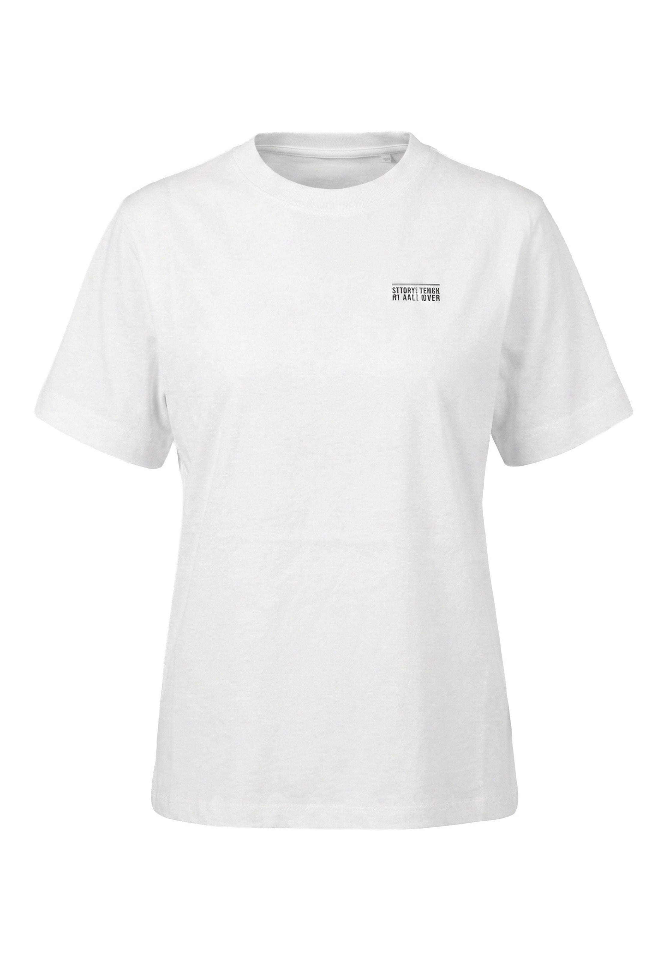 Kleinigkeit Koszulka 'Unterm Strich' w kolorze biały: przód