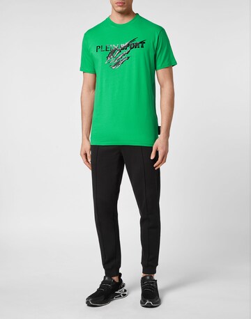 Plein Sport Shirt 'Scratch' in Green