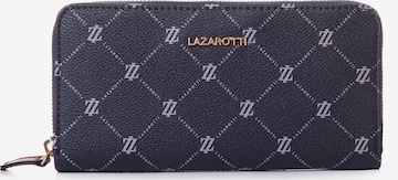 Lazarotti Wallet 'Palermo' in Blue: front