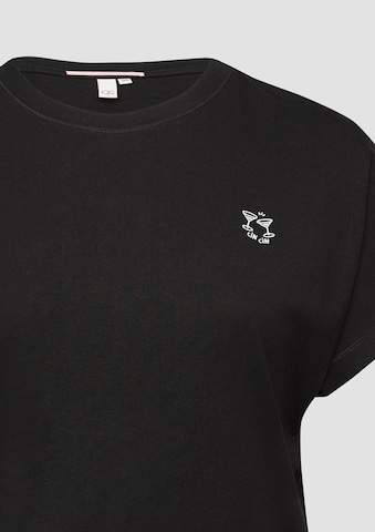 T-shirt QS en noir