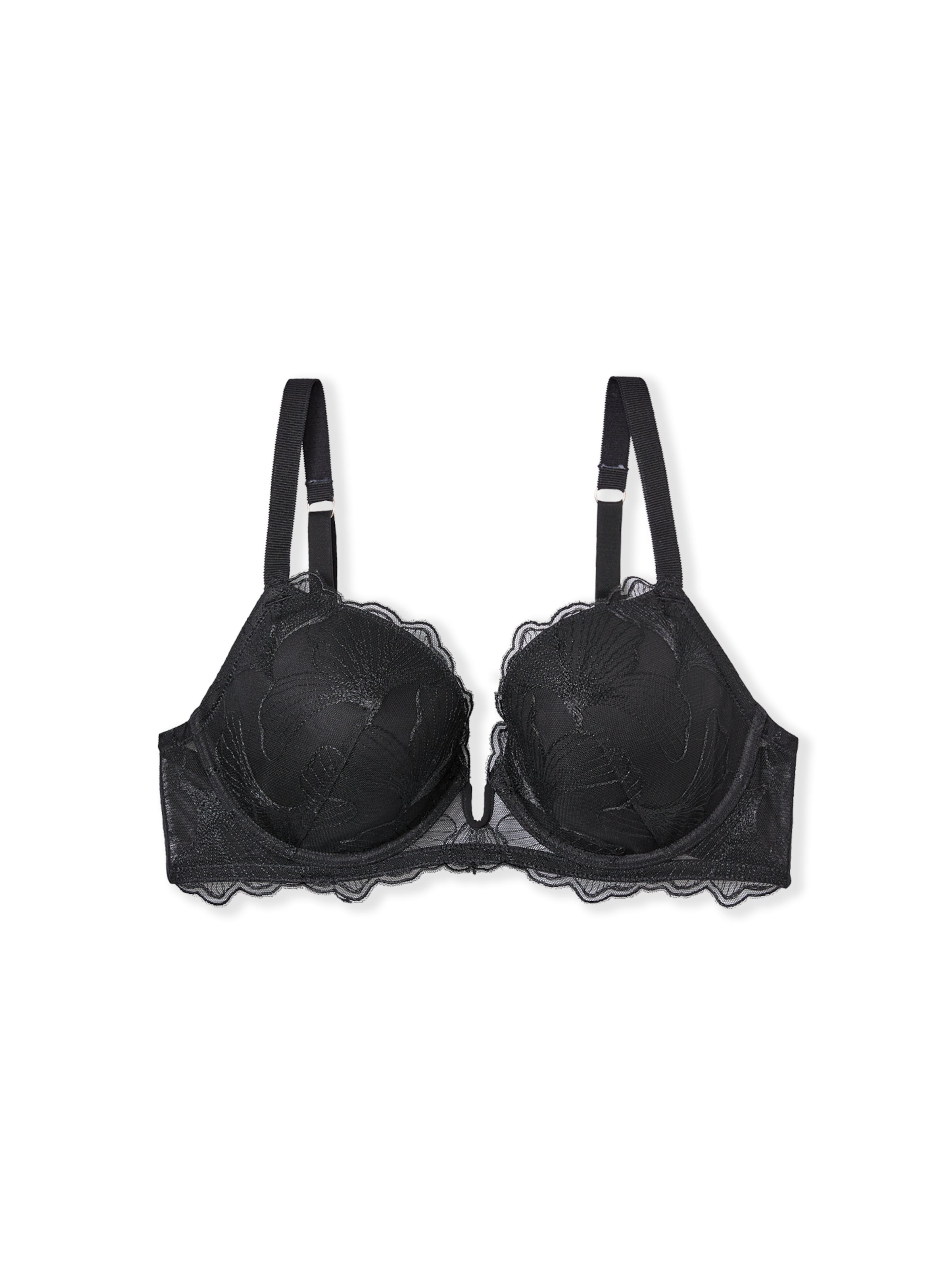 ETAM BH 'Gamme' in Schwarz: Vorderseite