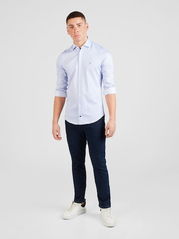 Coupe regular Chemise TOMMY HILFIGER en bleu