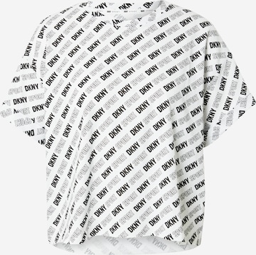 DKNY Performance Functioneel shirt in Wit: voorkant
