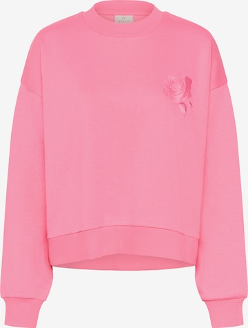 Felpa 'KASussi' di Kaffe in rosa: frontale