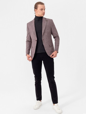 Regular fit Sacou de la Daniel Hills pe roșu