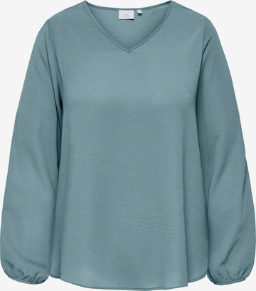 Camicia da donna 'CARVica' di ONLY Carmakoma in blu: frontale