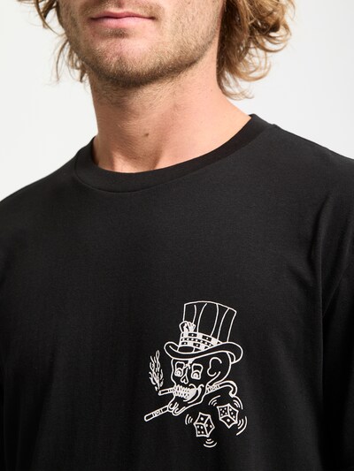 Volcom Shirt 'Harry' in Black / White, Item view