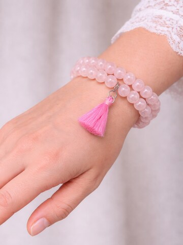 COLLEZIONE ALESSANDRO Bracelet 'Peppa' in Pink: front