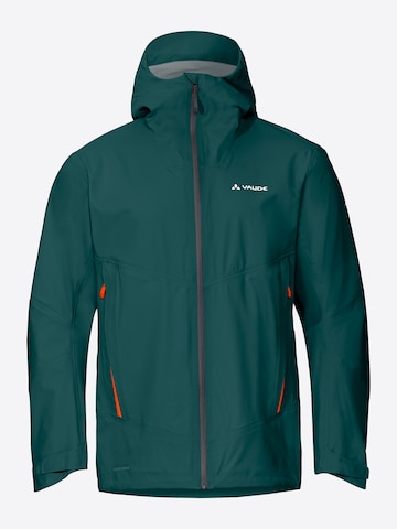 VAUDE Outdoorjas 'Croz' in Groen: voorkant