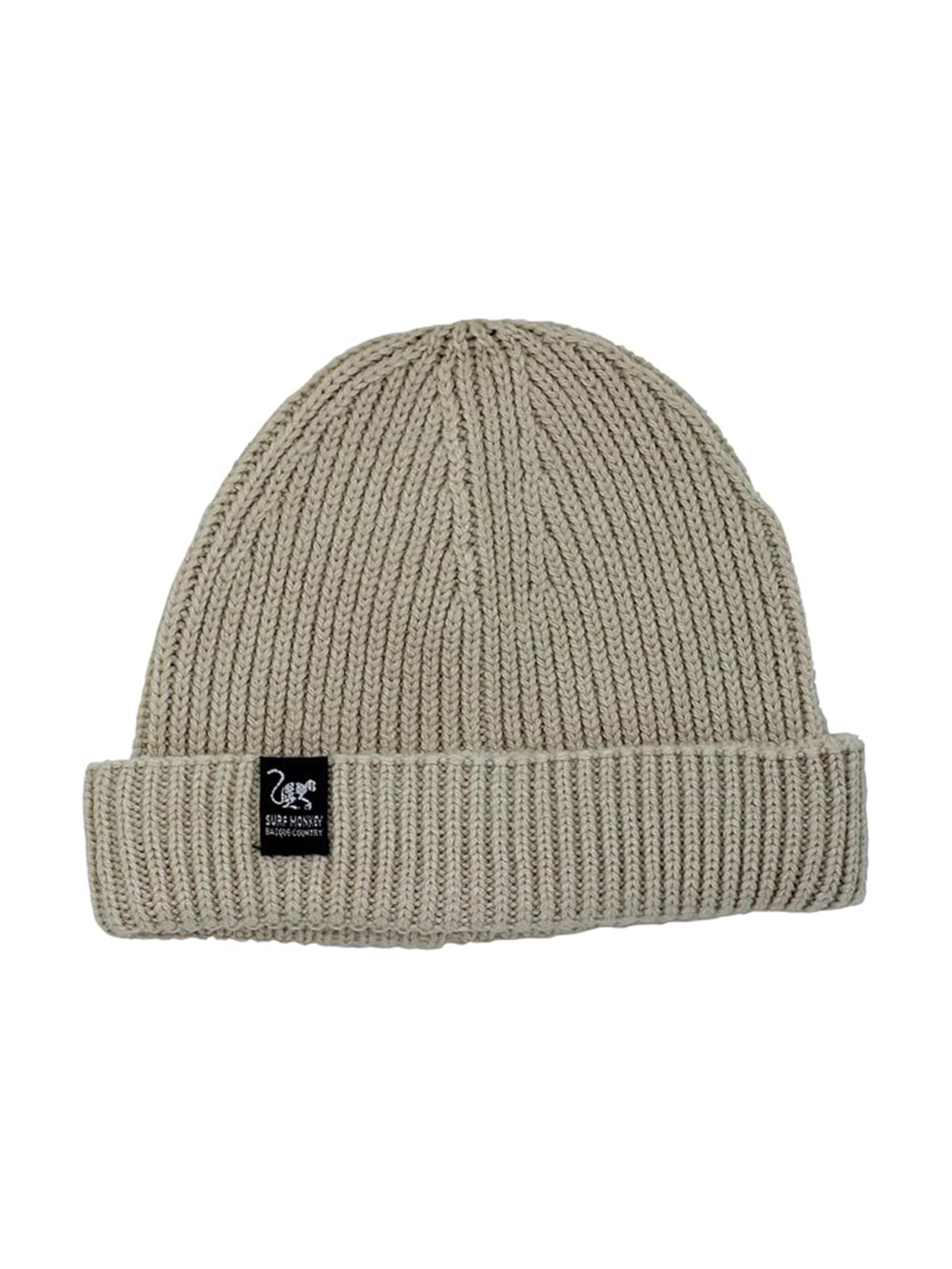 Surf Monkey Muts in Beige: voorkant