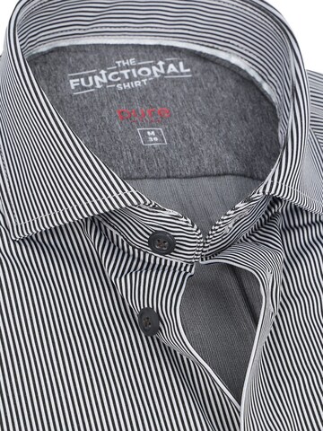 PURE Slim fit Button Up Shirt in Black