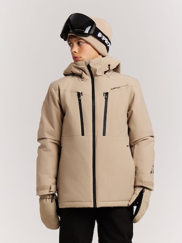PROTEST Sports jacket 'PRTWixan JR' in Beige: front