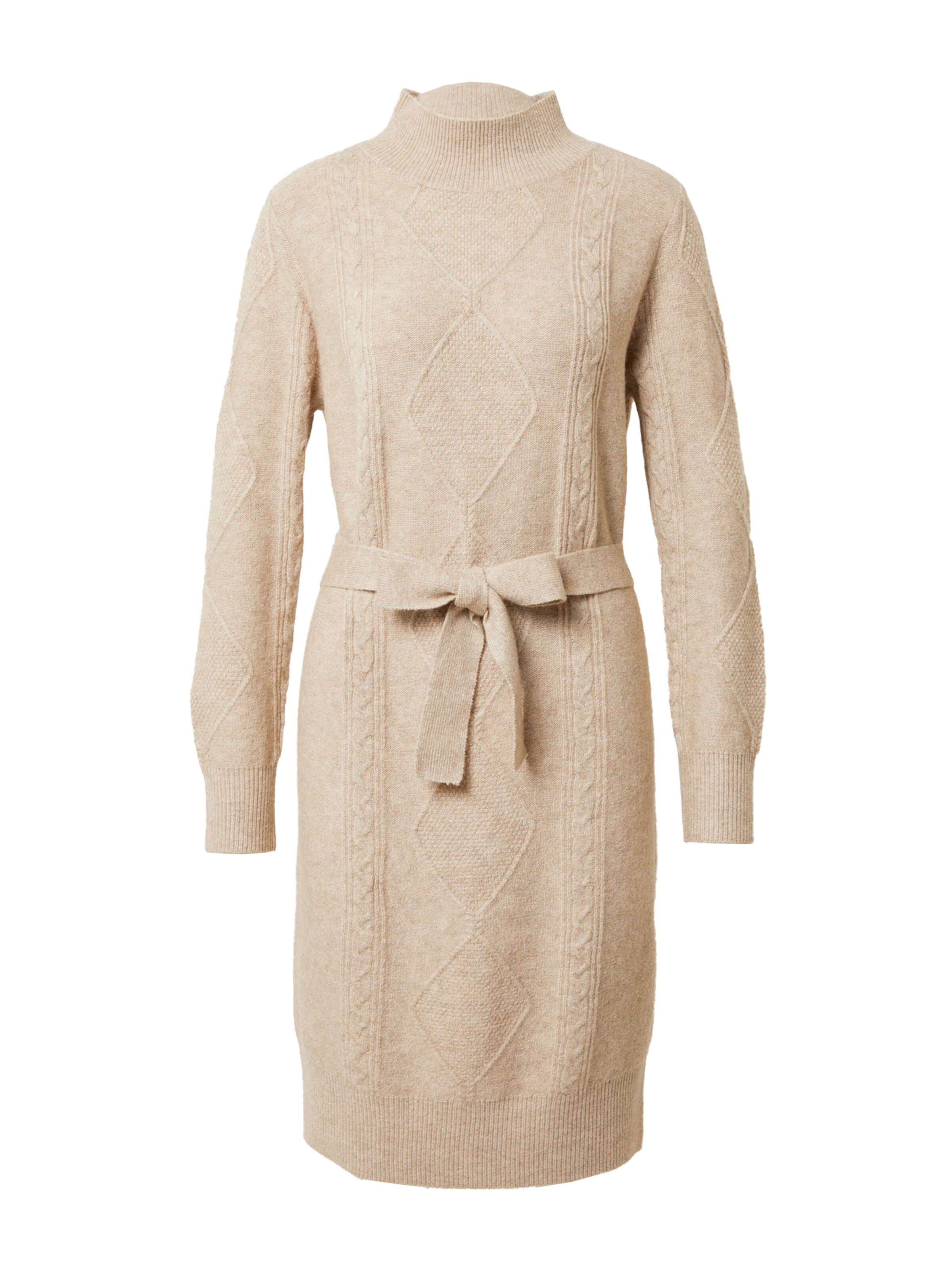 Wallis Pletené šaty - Sivá: predná strana