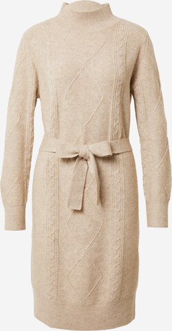 Robes en maille Wallis en gris : devant