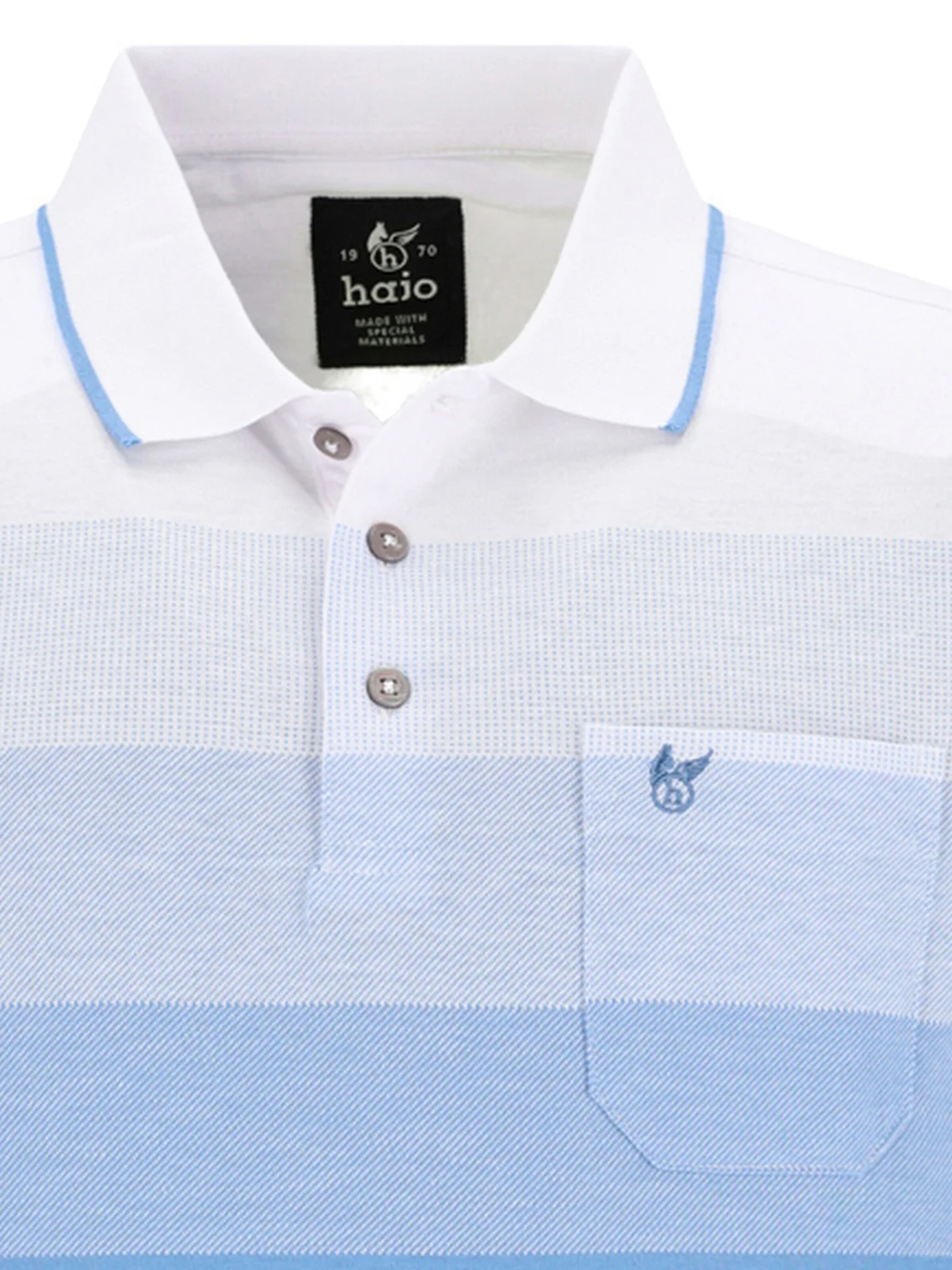 HAJO Poloshirt 'Stay Fresh' in Blau