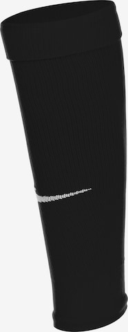 NIKE Soccer Socks in Black: front