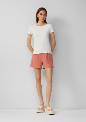 QS Shirt in Wit