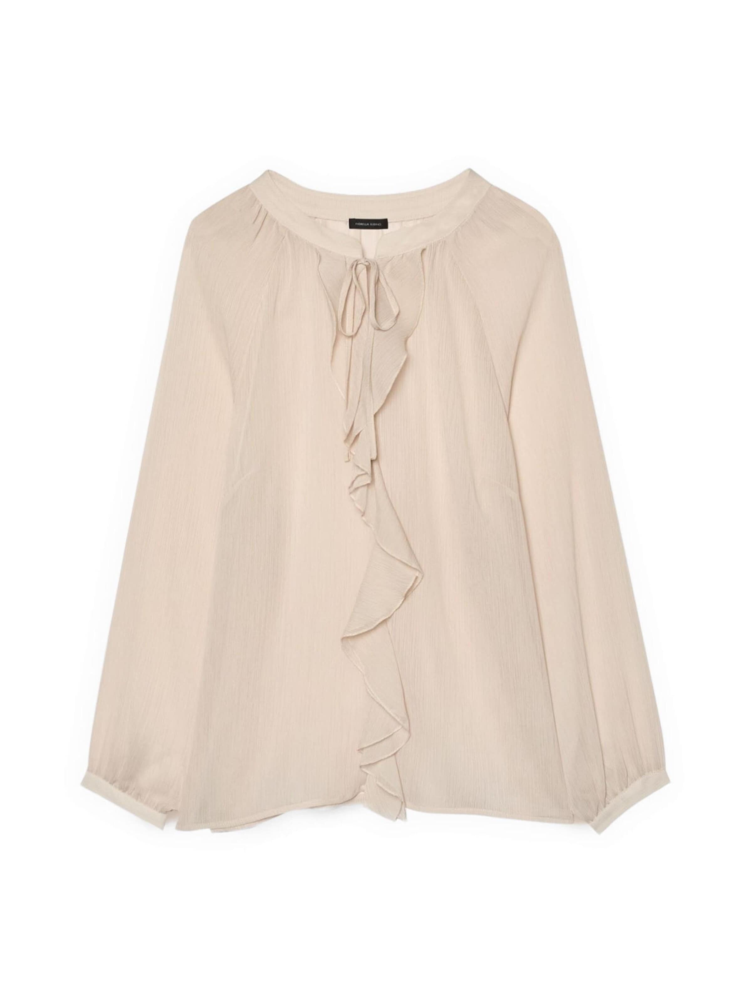 Fiorella Rubino Blouse in Wit: voorkant