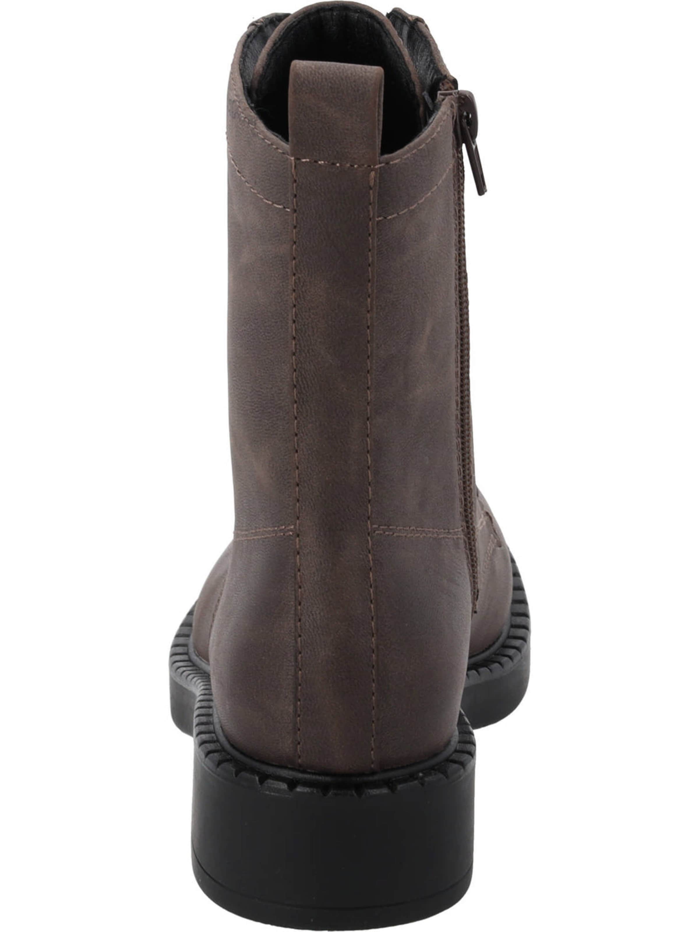 Palado by Sila Sahin Schnürstiefel 'Xeldra' in Grau