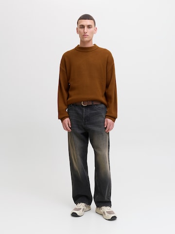 Pullover 'JJEURBAN' di JACK & JONES in marrone