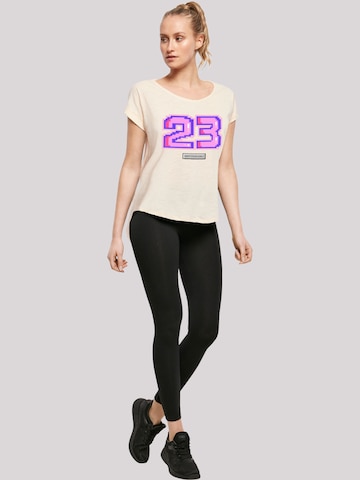 T-shirt 'Pixel' F4NT4STIC en beige