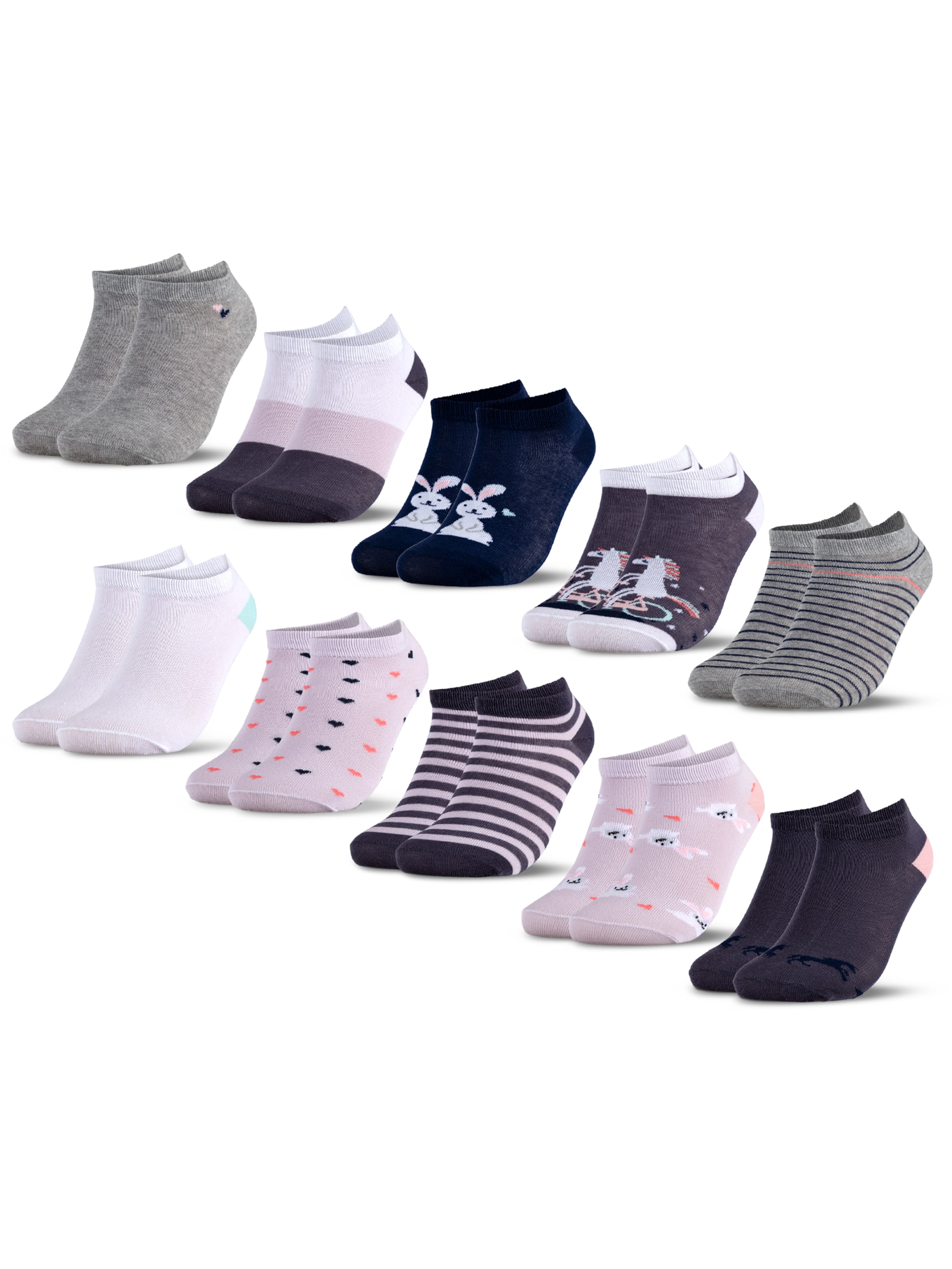 Occulto Socken 'Motivo'‌‌‌‌‌‌‌‌‌‌ in Grau: Vorderseite