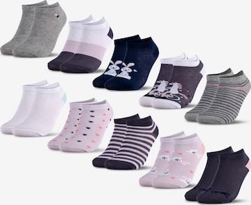 Occulto Socken 'Motivo' in Grau: Vorderseite