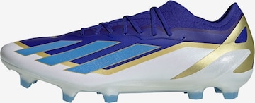 ADIDAS PERFORMANCE Soccer Cleats 'X Crazyfast Messi Elite' in Blue: front