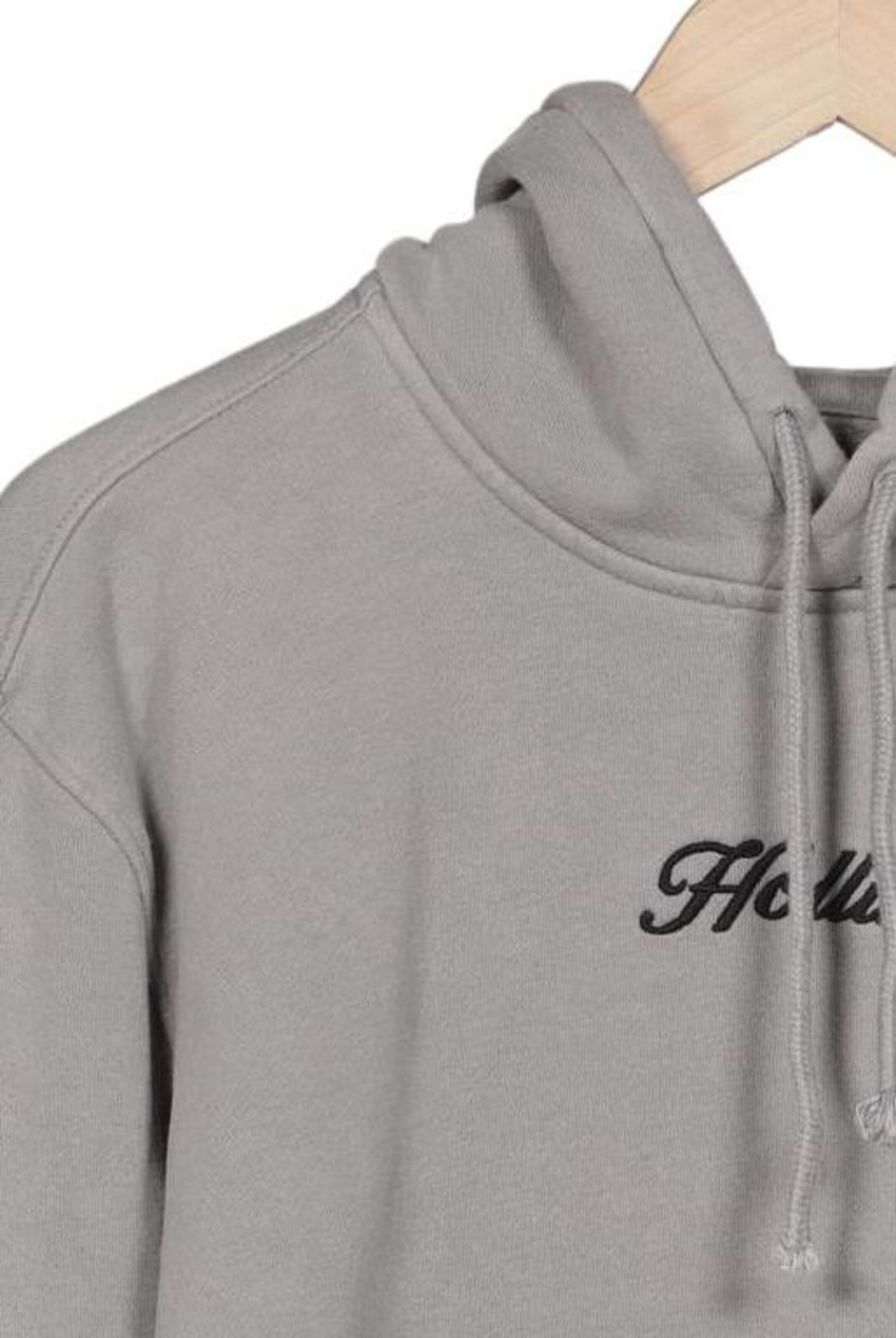 HOLLISTER Sweatshirt & Zip-Up Hoodie in XS in Grey