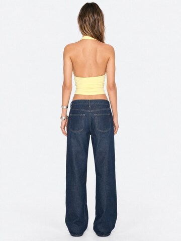 Ethiquet Top 'Crop Top' - sárga