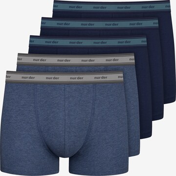 Nur Der Boxershorts ' Organic Cotton ' in Blauw: voorkant