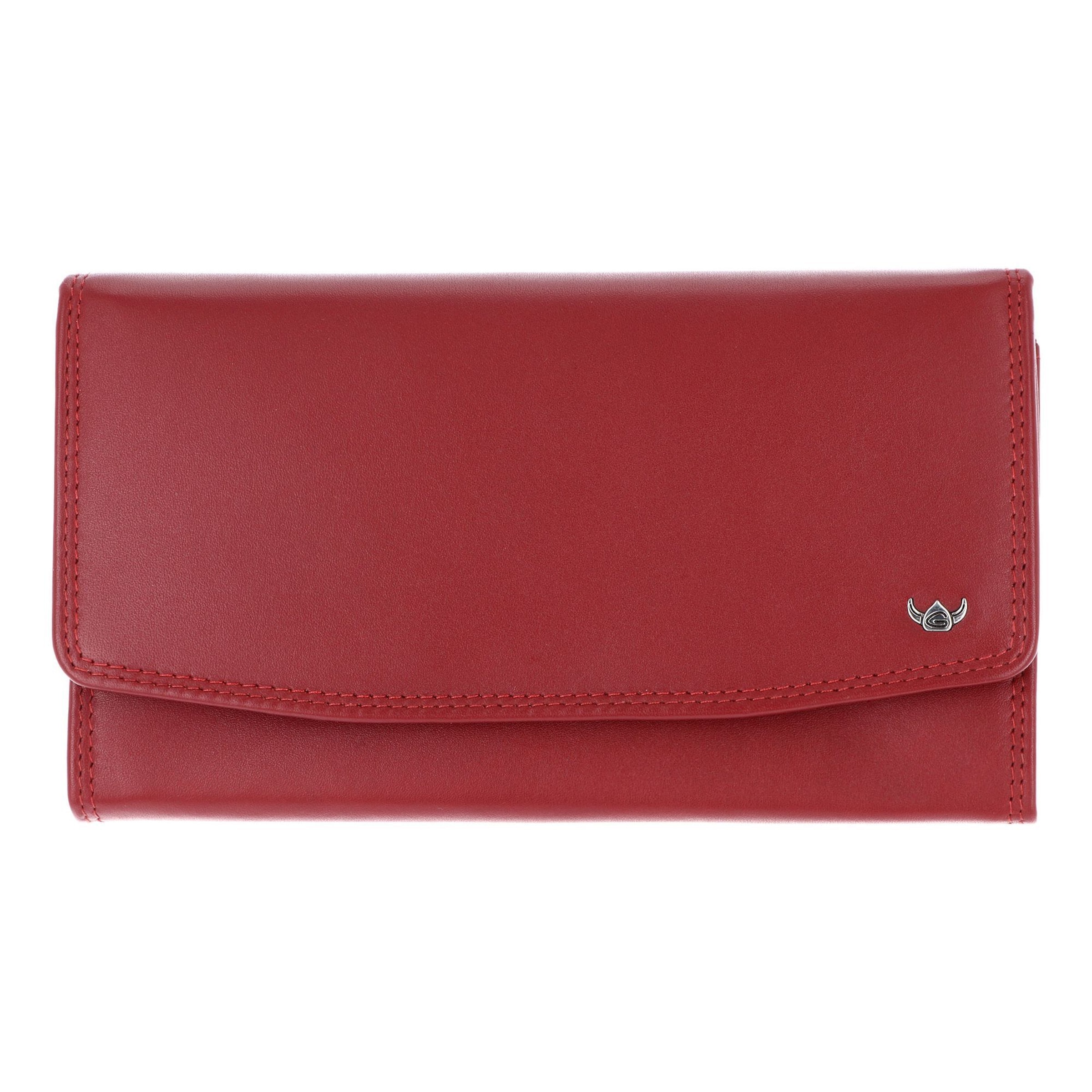 Porte-monnaies 'Polo' GOLDEN HEAD en rouge : devant