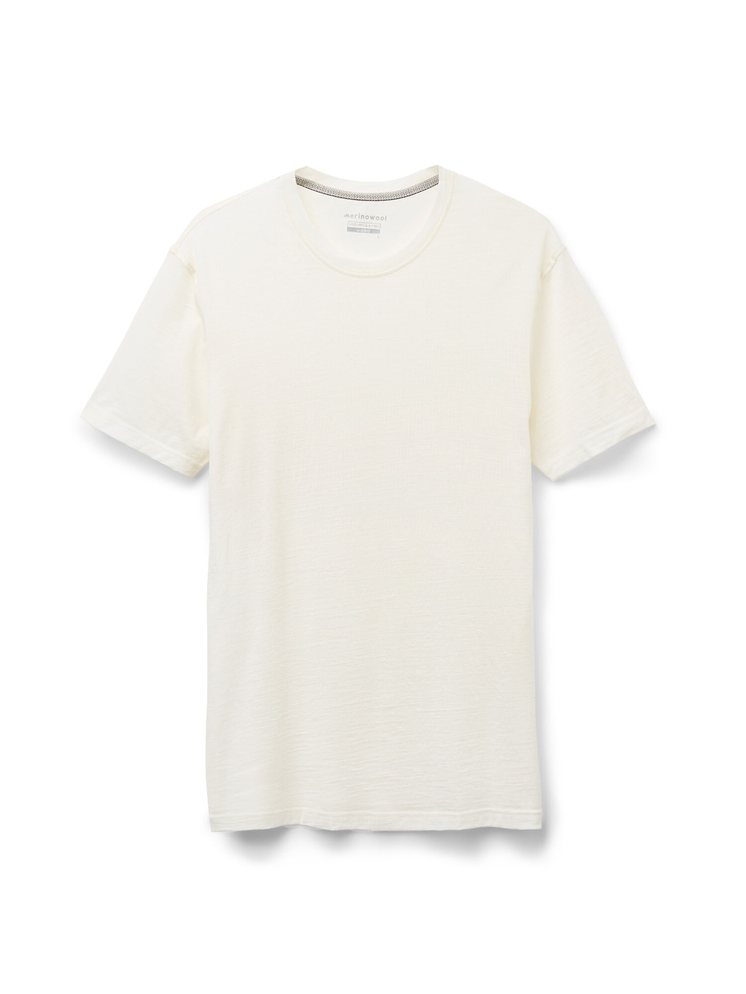 IUMAN Intimissimi Uomo Shirt in Weiß: Vorderseite