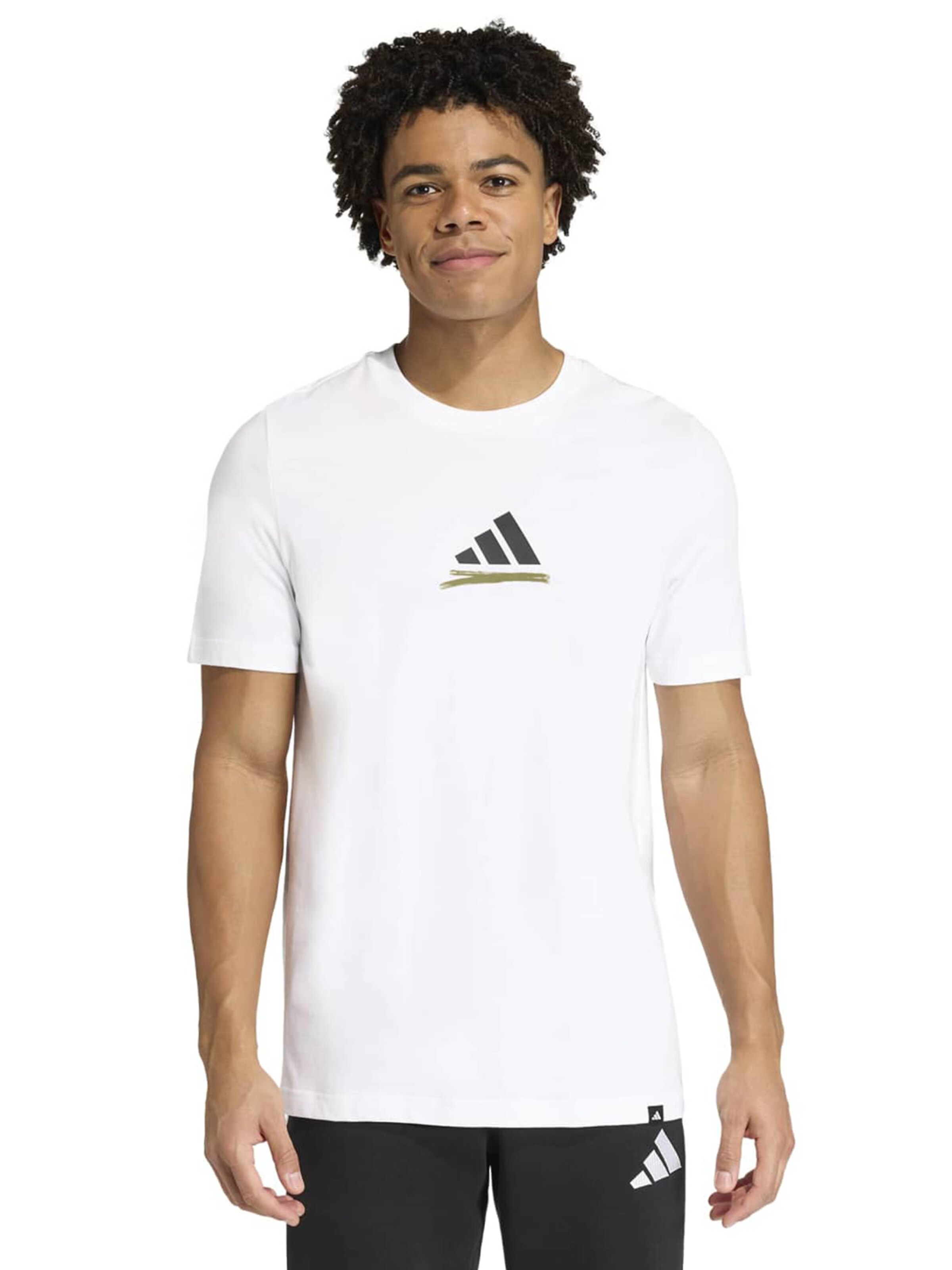 T-shirt fonctionnel 'GER TLSTR' ADIDAS PERFORMANCE en blanc