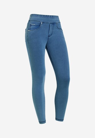 Freddy Skinny Leggings in Blue