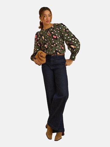 love & roses Blúz - zöld: elől