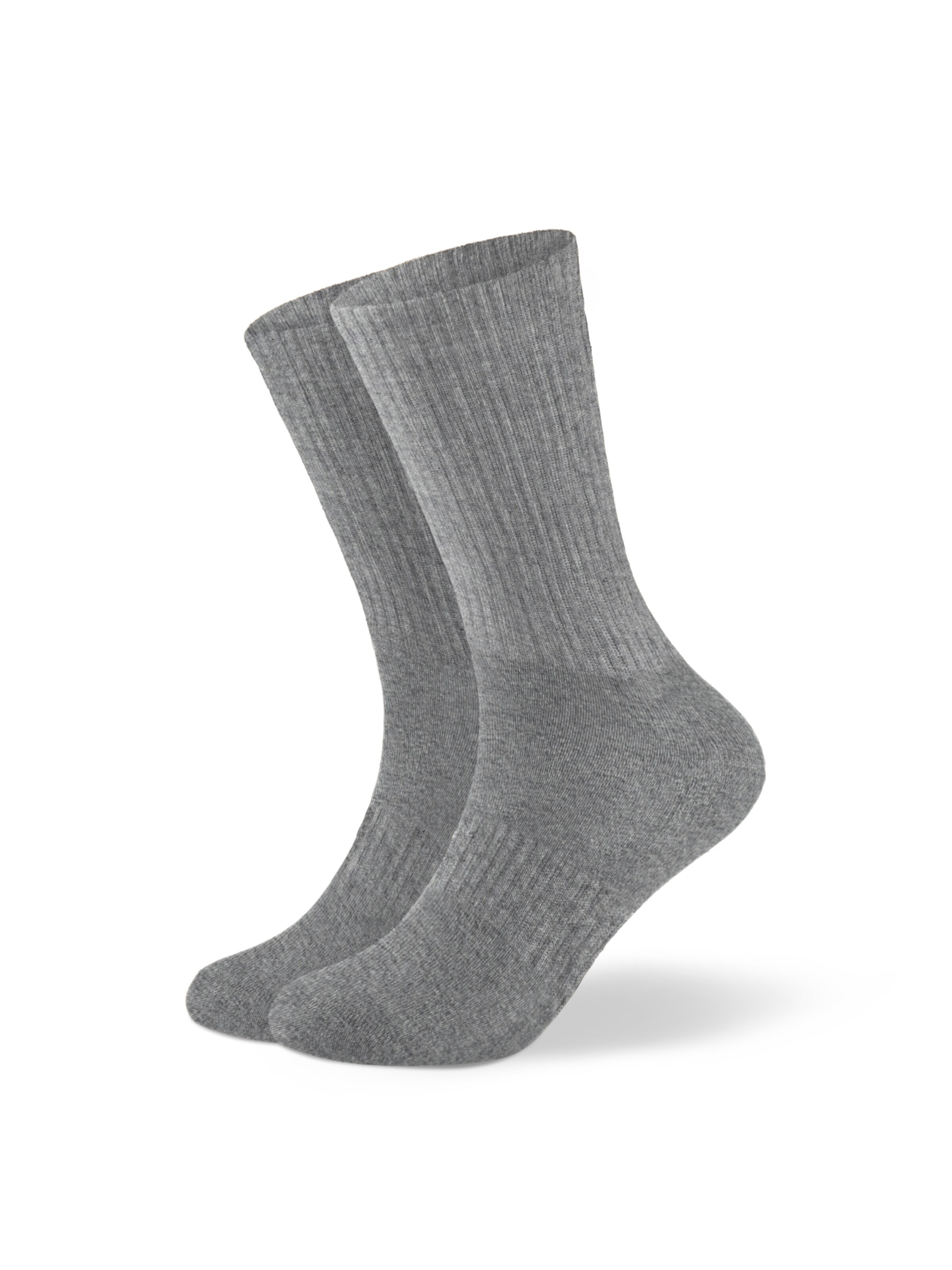 Von Jungfeld Socks 'CASUAL CLASSIC' in Grey: front