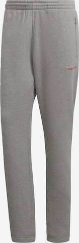 ADIDAS ORIGINALS Pants 'Sports Club' in Grey: front