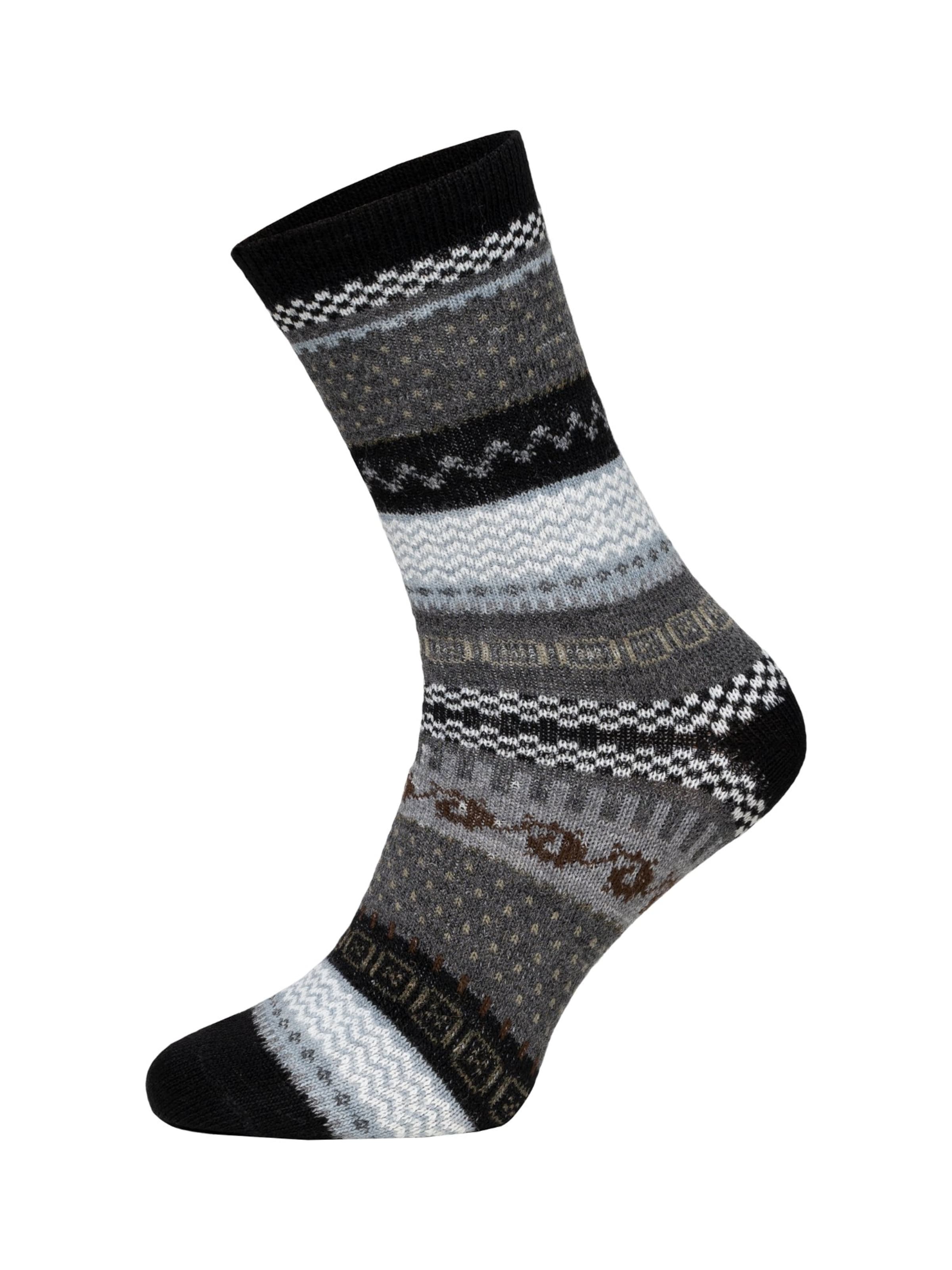 HomeOfSocks Socks 'HOS2293' in Black: front