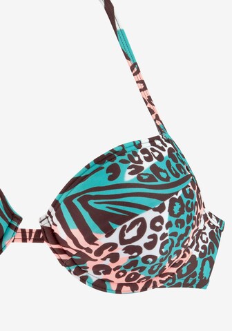 VENICE BEACH Minimizer Bikinitop in Bruin