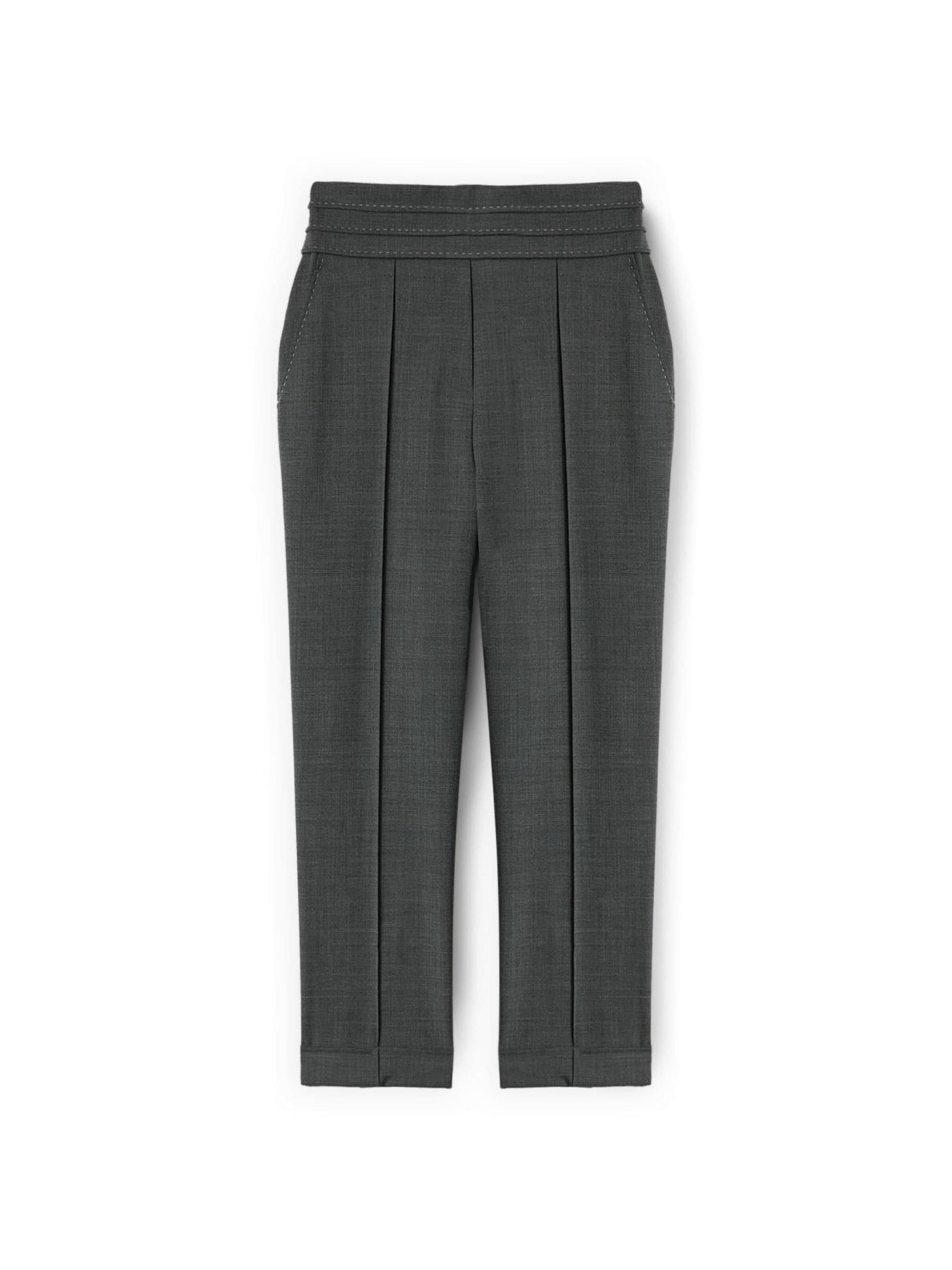 MOTIVI - regular Pantalón en gris: frente