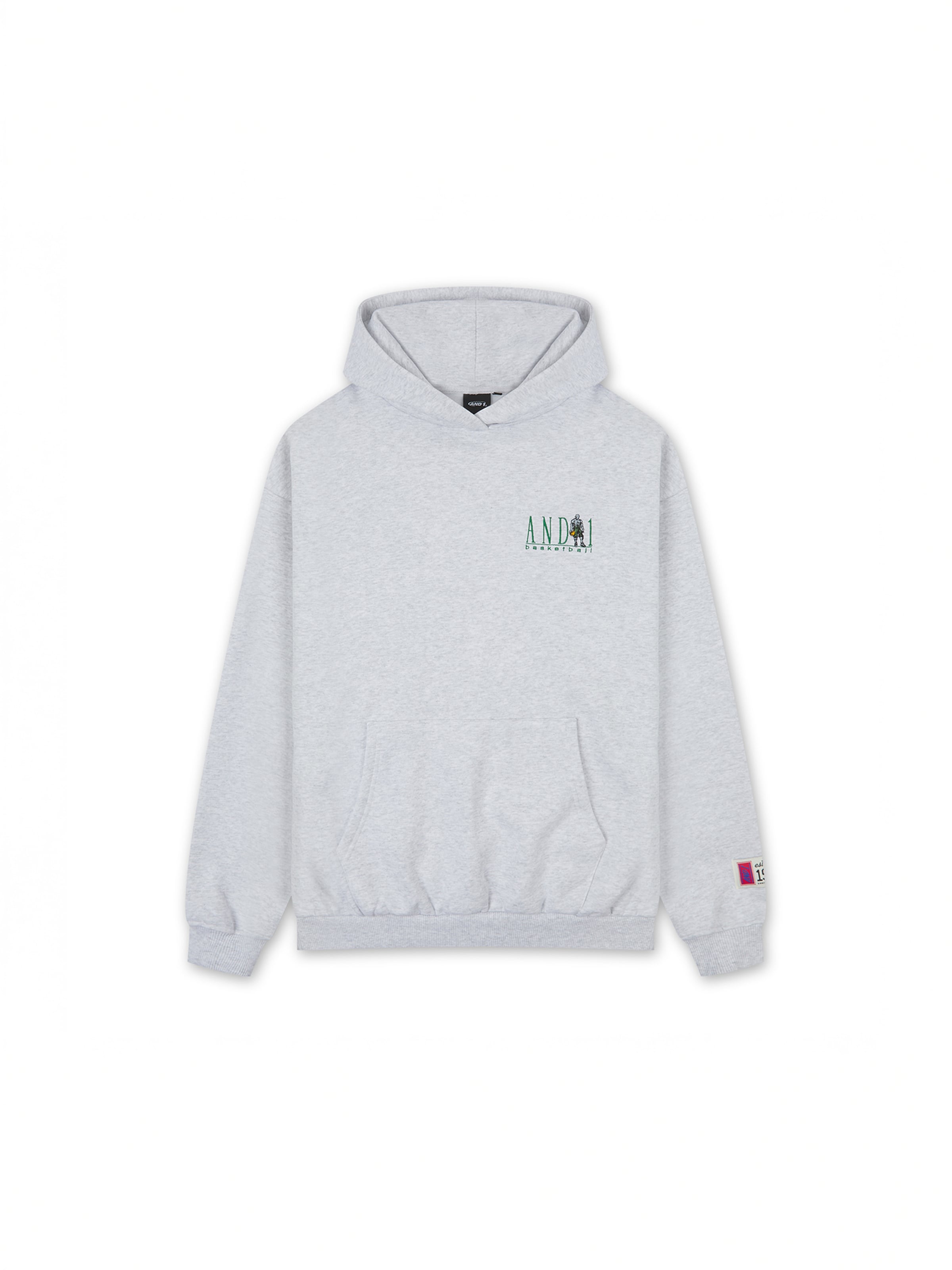 Sweat-shirt AND1 en gris : devant