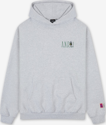 AND1 Collegepaita värissä harmaa: etupuoli