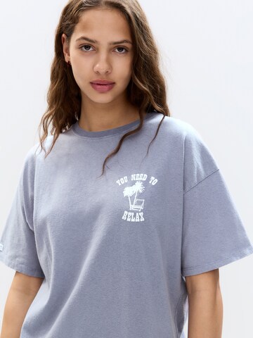 Maglietta di Pull&Bear in blu