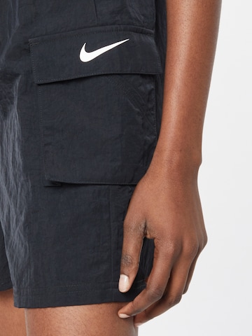 Nike Sportswear Loosefit Παντελόνι cargo σε μαύρο