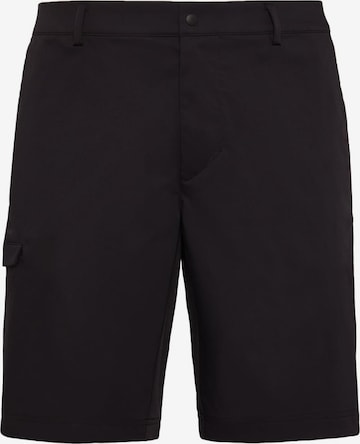 Boggi Milano Regular Cargo trousers in Black: front